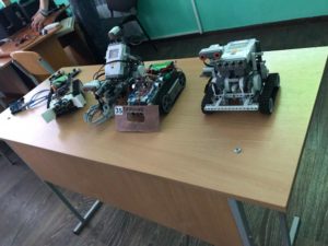 3.06.2019 представники кафедри відвідали школу «Обдарованість» з майстер-класами за напрямком робототехніки та мехатроніки