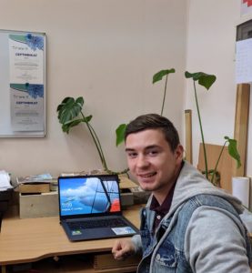 Вітаємо студента з отриманням гранту на розвиток власного бізнесу