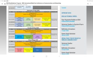 Наші викладачі приймали участь у IEEE International Black Sea Conference on Communications and Networking