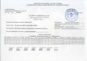 Перший (бакалаврський) рівень вищої освіти