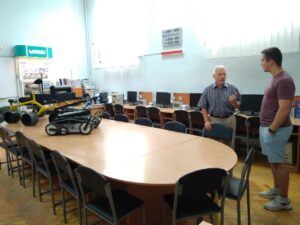 На кафедрі КІТАМ відбулася зустріч директора з розвитку ТОВ "Науково-виробниче об'єднання "Транссистема"