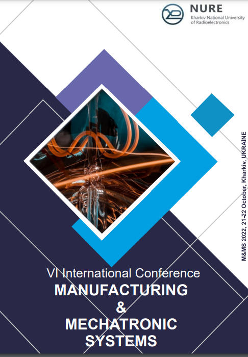 A new collection of the international scientific conference “MANUFACTURING & MECHATRONIC SYSTEMS 2022” (M&MS 2022) has been released