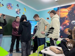 Викладачі та аспіранти кафедри КІТАР провели практичний майстер-клас для здобувачів освіти комунального закладу «Харківський ліцей з посиленою військово-фізичною підготовкою “Правоохоронець”» Харківської обласної ради (ЦСР 4)