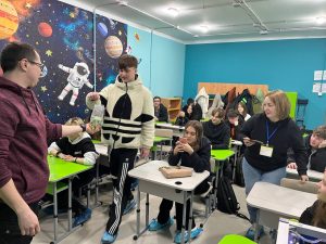 Викладачі та аспіранти кафедри КІТАР провели практичний майстер-клас для здобувачів освіти комунального закладу «Харківський ліцей з посиленою військово-фізичною підготовкою “Правоохоронець”» Харківської обласної ради (ЦСР 4) Викладачі та аспіранти кафедри КІТАР провели практичний майстер-клас для здобувачів освіти комунального закладу «Харківський ліцей з посиленою військово-фізичною підготовкою “Правоохоронець”» Харківської обласної ради (ЦСР 4)