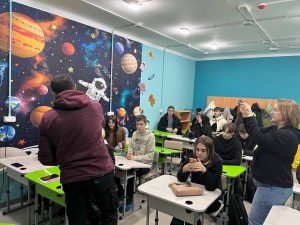 Викладачі та аспіранти кафедри КІТАР провели практичний майстер-клас для здобувачів освіти комунального закладу «Харківський ліцей з посиленою військово-фізичною підготовкою “Правоохоронець”» Харківської обласної ради (ЦСР 4)