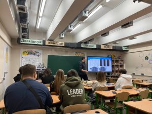 У складі делегації ХНУРЕ, викладачі нашої кафедри відвідали  метрошколу Немишлянського району! (ЦСР 4)