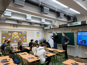 У складі делегації ХНУРЕ, викладачі нашої кафедри відвідали  метрошколу Немишлянського району! (ЦСР 4)