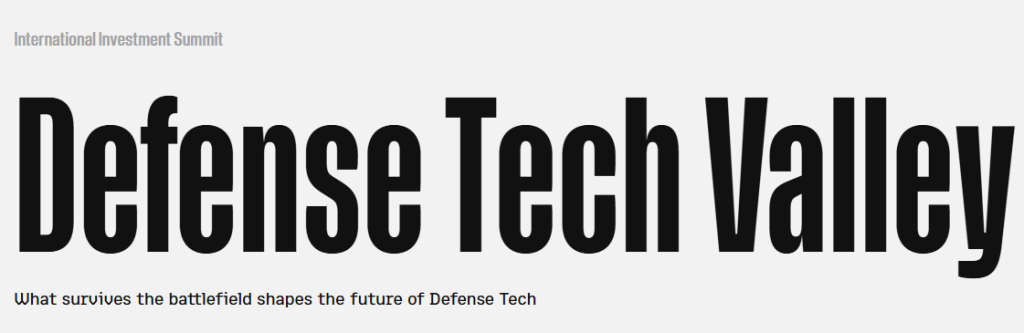 Our students visited Defense Tech Valley 2025