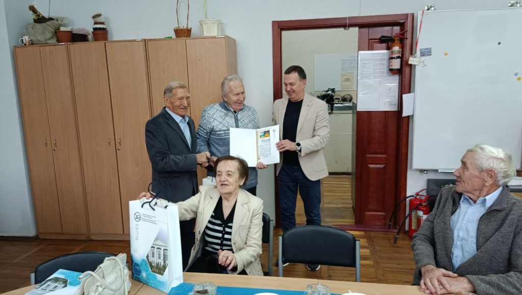 As part of the celebrations marking the 95th anniversary of Kharkiv National University of Radio Electronics, a solemn meeting of veterans was held at the KITAR department.