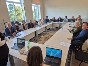 Делегація ХНУРЕ в ході виконання ERASMUS-проєкту MoveX відвідала Батумський державний університет Делегація ХНУРЕ в ході виконання ERASMUS-проєкту MoveX відвідала Батумський державний університет