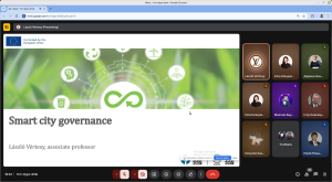 Відбулася сесія лекцій гостьового лектора з Угорщини Відбулася сесія лекцій гостьового лектора з Угорщини