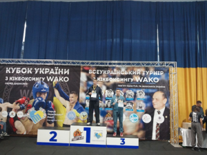 Вітаємо нашого студента з перемогою у кубці України з кікбоксингу!