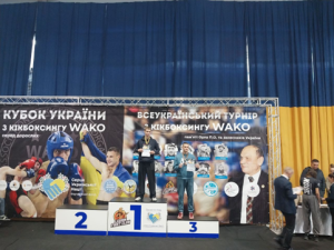 Вітаємо нашого студента з перемогою у кубці України з кікбоксингу!