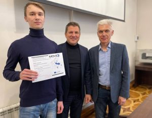 Здобувачі факультету АКТ ХНУРЕ отримали сертифікати про віртуальну академічну мобільність в рамках міжнародного проєкту Erasmus+ MOVEx (ЦСР 4, 8, 17)