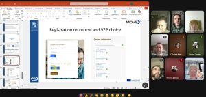 Проведено низку внутрішніх сесій та семінарів у рамках проєкту ERASMUS-EDU-2021-VIRT-EXCH MOVEx Проведено низку внутрішніх сесій та семінарів у рамках проєкту ERASMUS-EDU-2021-VIRT-EXCH MOVEx