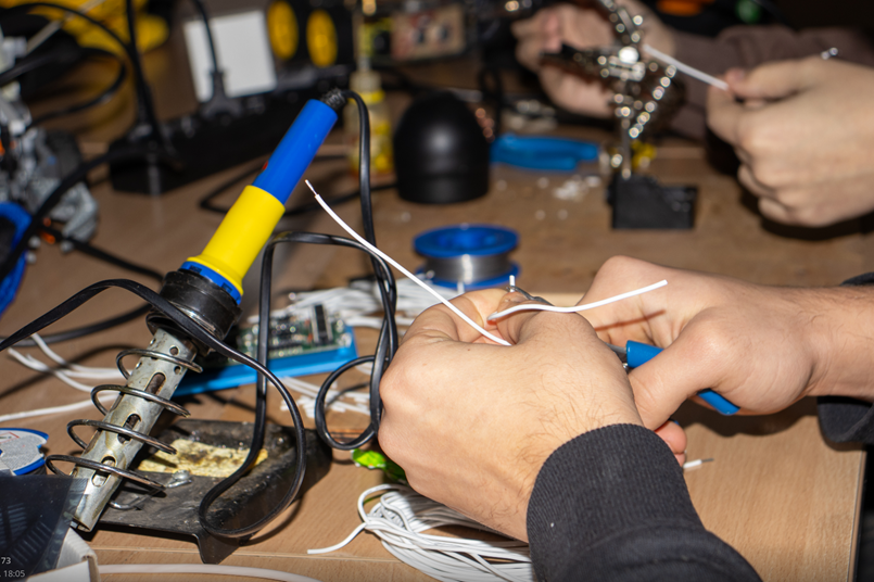 The Robotics Club continues to operate!