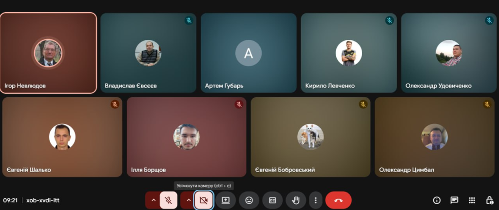 На кафедрі КІТАР проведена атестація аспірантів 1-го року навчання