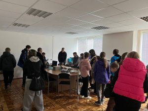 Викладачі кафедри КІТАРБІ провели цікавий та пізнавальний день разом з учнями Дергачівського ліцею № 1 імені Данила Бакуменка