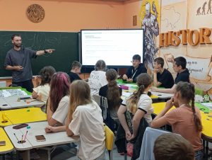 Кафедра прийняла участь у заході "Літні канікули з ХНУРЕ" у Новобаварському районі Кафедра прийняла участь у заході "Літні канікули з ХНУРЕ" у Новобаварському районі