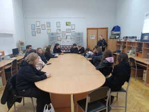 Учні 11 класу Харківського ліцею № 126 відвідали лабораторії кафедри КІТАРБІ Учні 11 класу Харківського ліцею № 126 відвідали лабораторії кафедри КІТАРБІ